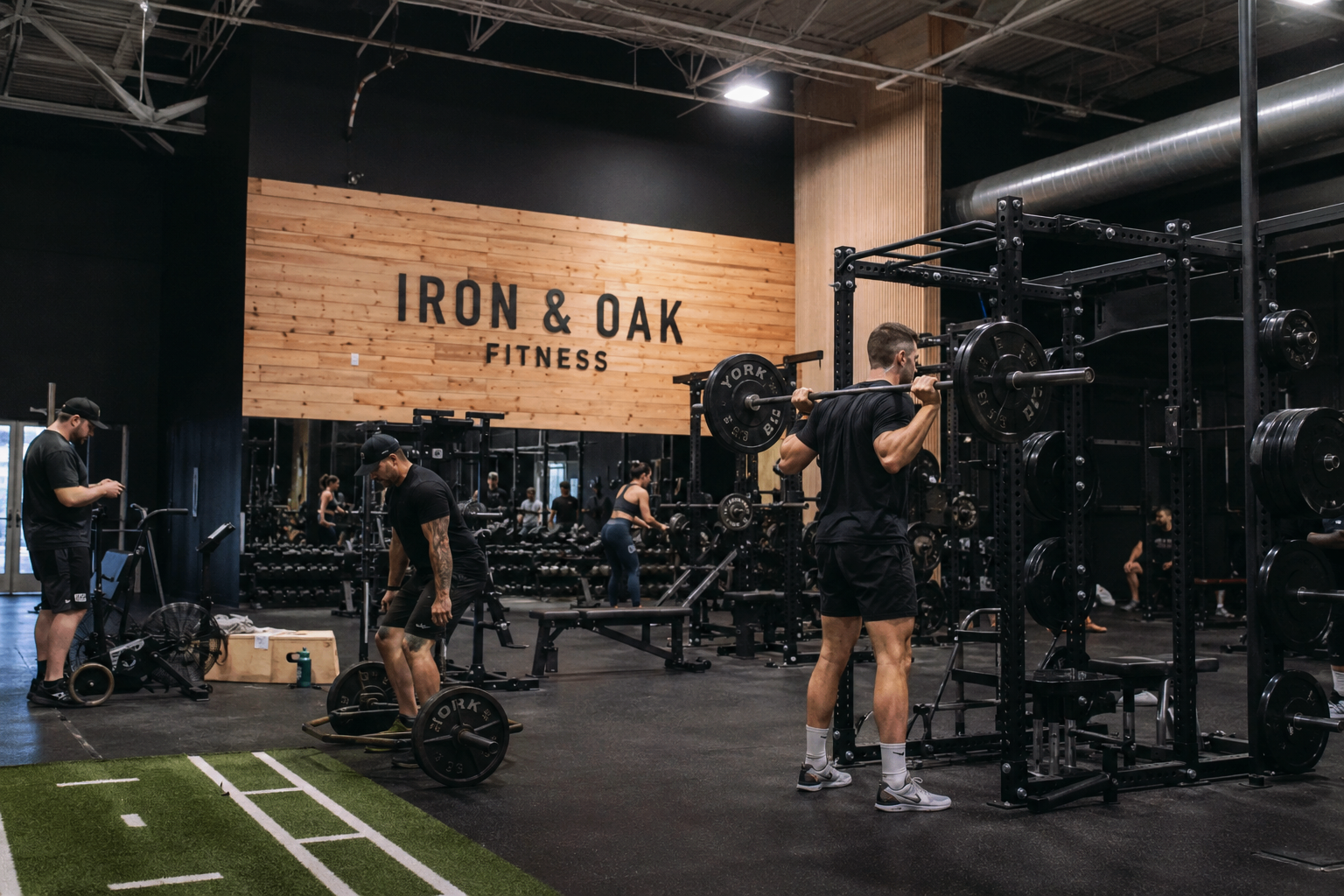 Iron & Oak Fitness project